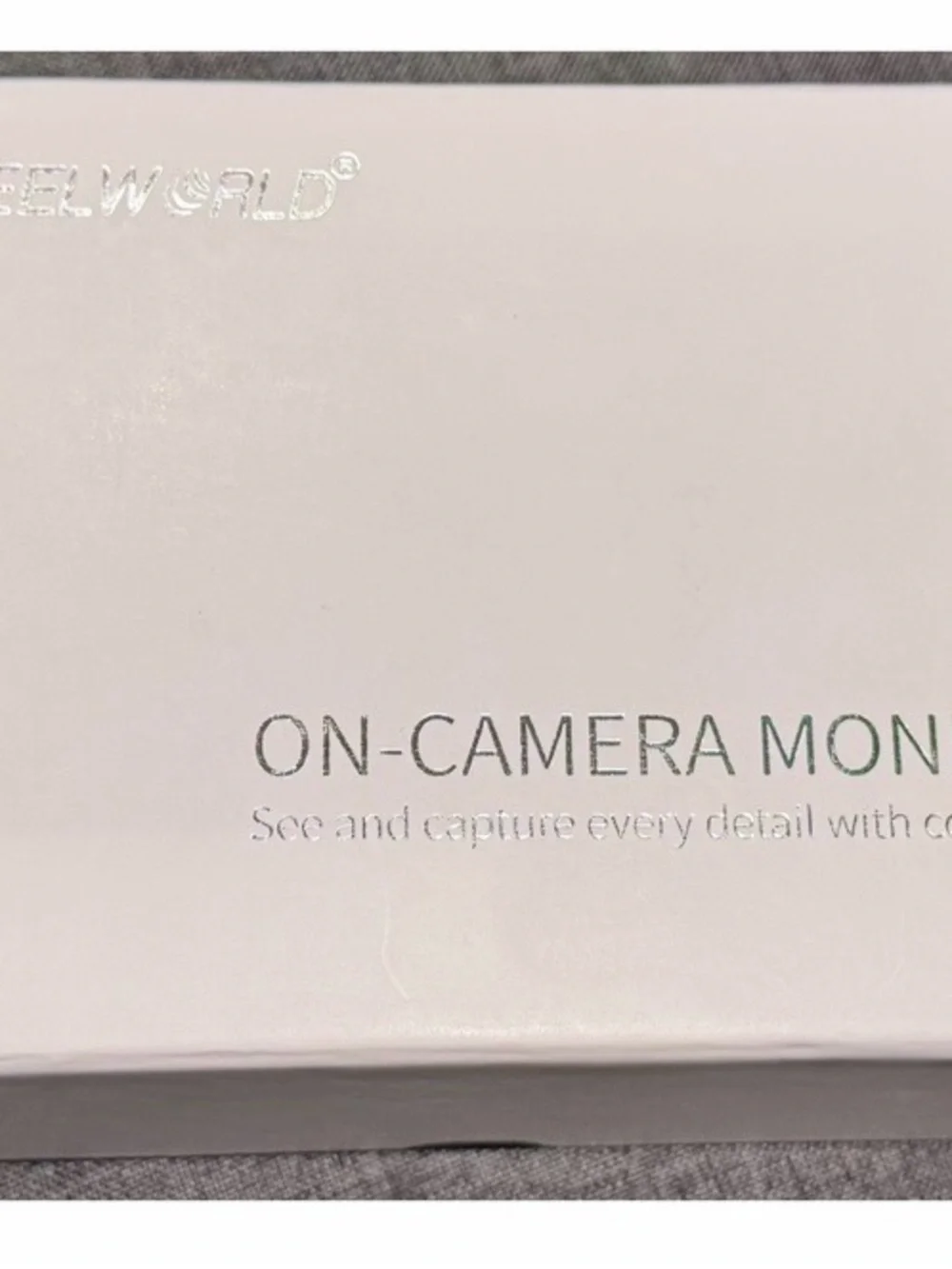 Black On-Camera Video Monitor - 7-inch